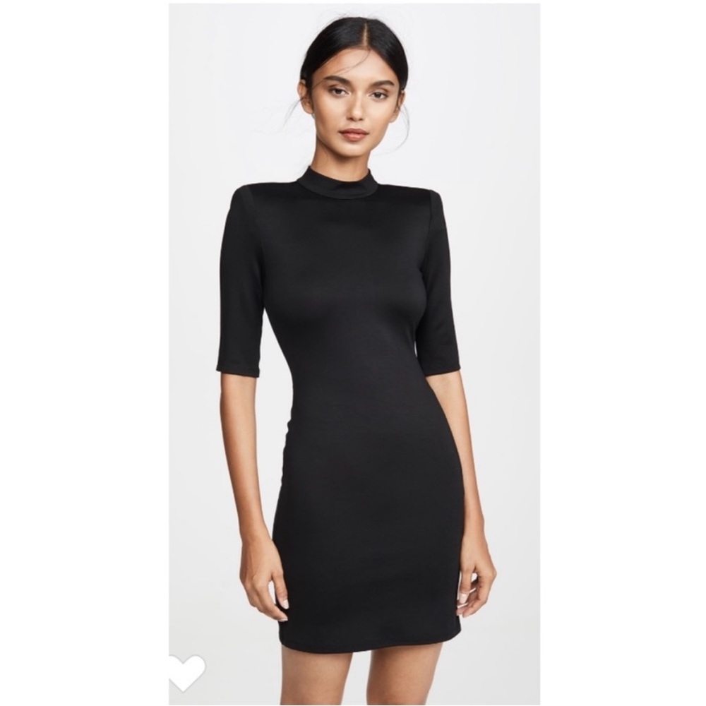 Alice + Olivia Inka Dress In Black